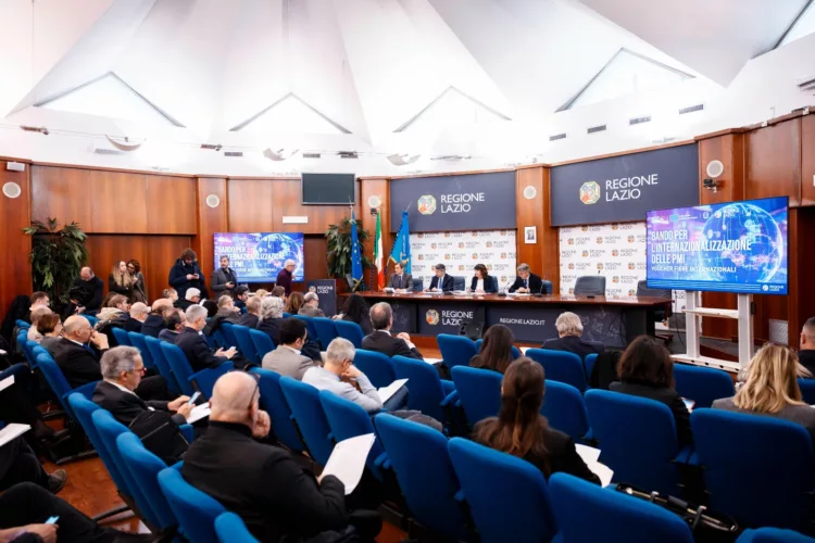 REGIONE LAZIO, AL VIA IL VOUCHER INTERNAZIONALIZZAZIONE PMI 2025 1 Lazio Innova 11 12 2