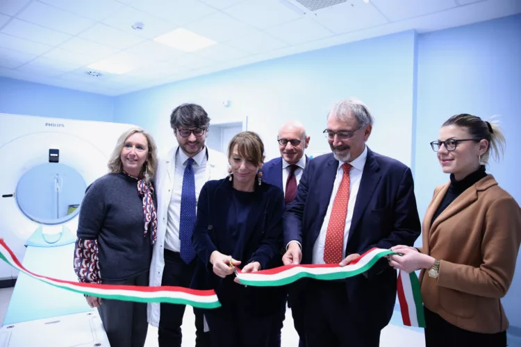 SANITÀ: ROCCA INAUGURA LA NUOVA TAC SPETTRALE AL SANT’ANDREA 1 SantAndrea Francesco Rocca 4