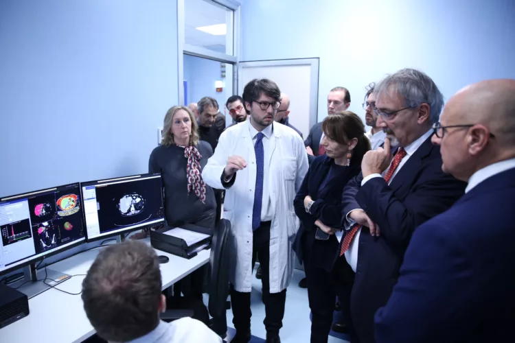 SANITÀ: ROCCA INAUGURA LA NUOVA TAC SPETTRALE AL SANT’ANDREA 2 SantAndrea Francesco Rocca 8