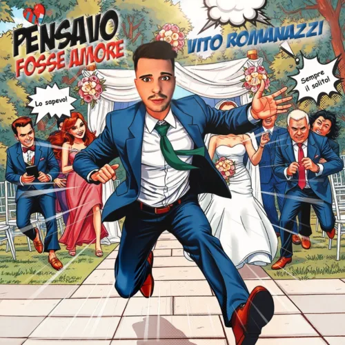 Vito Romanazzi lancia il singolo "Pensavo fosse amore" 2 COPERTINA SINGOLO