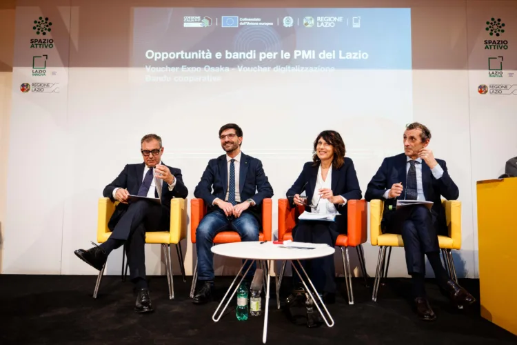 LA REGIONE LAZIO PER LE PMI, PRESENTATEA CIVITAVECCHIA E A VITERBO LE NUOVE OPPORTUNITÀ PER LE PMI 2025 1 Civitavecchia Viterbo Lazio Innova 10 1 25 2