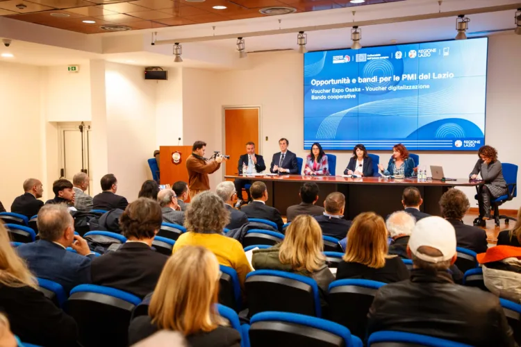 LA REGIONE LAZIO PER LE PMI, PRESENTATEA CIVITAVECCHIA E A VITERBO LE NUOVE OPPORTUNITÀ PER LE PMI 2025 2 Civitavecchia Viterbo Lazio Innova 10 1 25 4