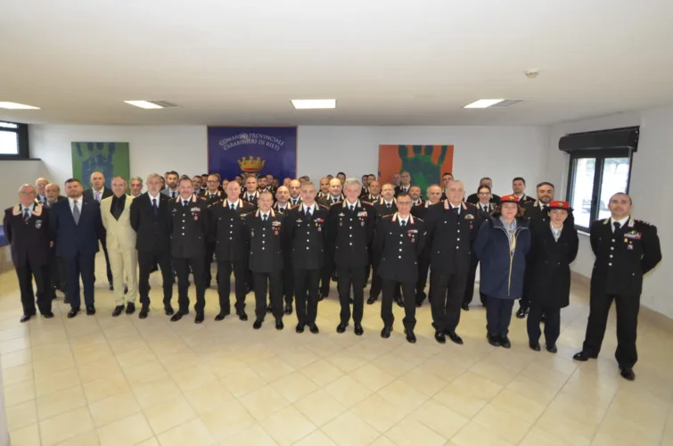 RIETI: IL GENERALE DI CORPO D’ARMATA ALDO IACOBELLI IN VISITA AL COMANDO PROVINCIALE CARABINIERI DI RIETI 1 4 1
