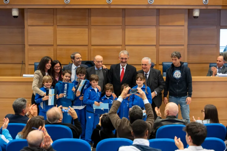 LA REGIONE LAZIO HA OSPITATO LA SOCIETÀ SPORTIVA LAZIO 3 125 anni Lazio 13