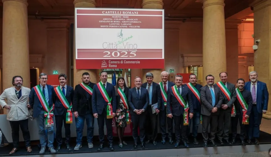 CASTELLI ROMANI, RIGHINI: «GRANDE SODDISFAZIONE PER DESIGNAZIONE COME CITTÀ ITALIANA DEL VINO 2025» 1 482202080 1192760756184793 3504235625188695646 n