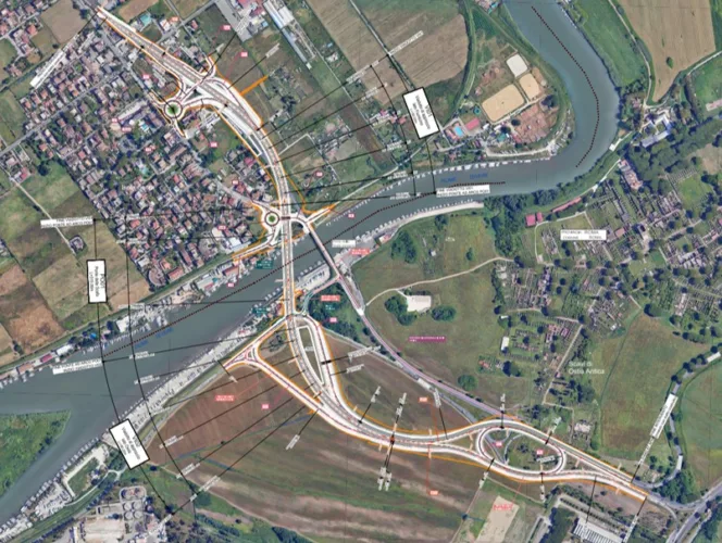 ROMA; SEGNALINI: SUL TERRITORIO PER RACCONTARE IL NUOVO PONTE DELLA SCAFA 3 5