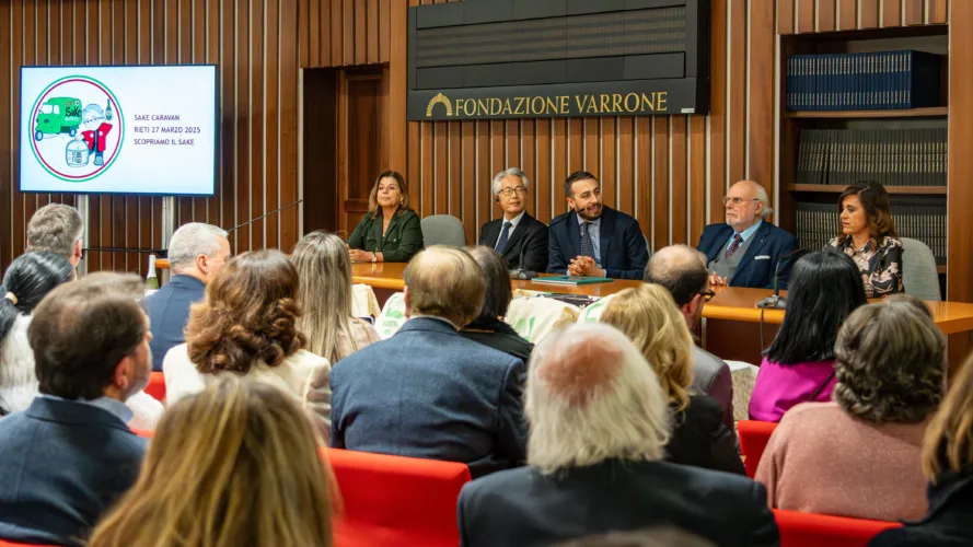 Palazzo Potenziani ha ospitato l’Ambasciatore del Giappone in Italia e le delegazioni delle altre città gemellate di Nordhorn e Laguna 1 SAKE 2