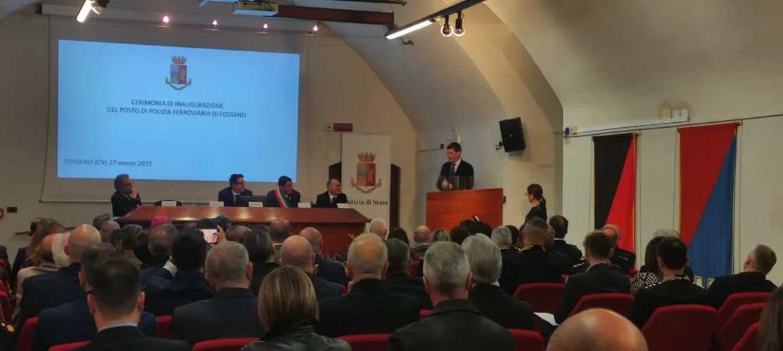 INAUGURAZIONE POSTO DI POLIZIA FERROVIARIA A FOSSANO 1 fotoevento
