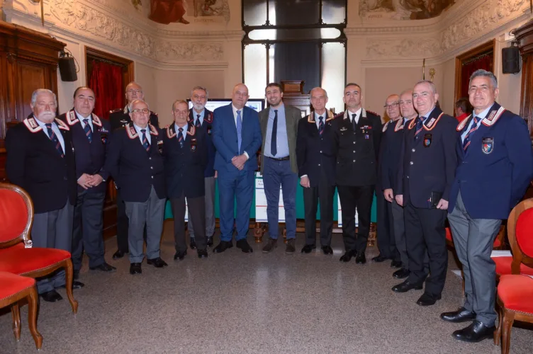 Presentazione del “Raduno Interregionale Lazio dell’Associazione Nazionale Carabinieri – Rieti – 3 e 4 maggio 2025.” 2 Foto Conferenza Stampa 10