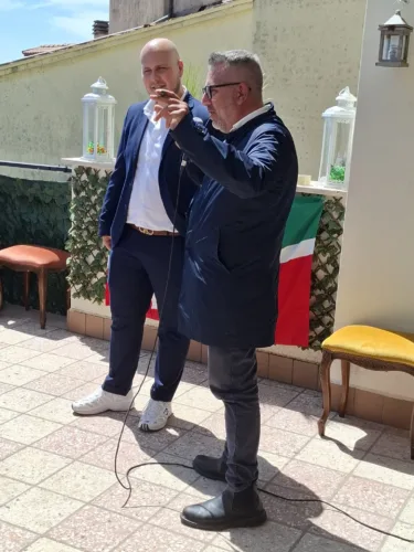 FORZA ITALIA APRE LA STAGIONE CONGRESSUALE A TORRICE: GIAN MARCO CRESCENZI ELETTO COORDINATORE CITTADINO DEL PARTITO 1 Crescenzi e Maurizio Scaccia