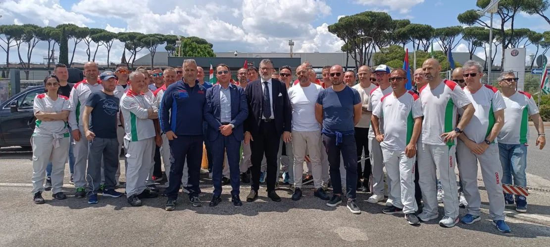 Grave Crisi per l’Indotto Stellantis: Oggi 12 maggio sindacati uniti in protesta. Quadrini: “Unità e Solidarietà per Salvare i Posti di Lavoro” 1 PHOTO 2025 05 12 14 43 21