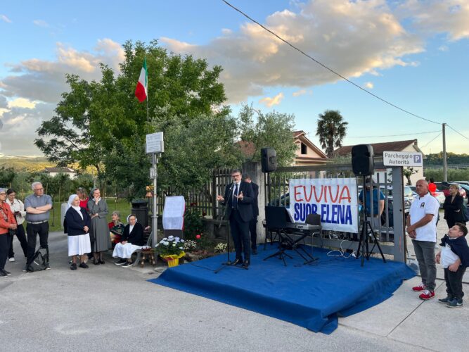A Sora il ricordo di Suor Elena, “la madre dei volontari” – Dieci anni dopo l’intitolazione del piazzale 1 PHOTO 2025 05 29 20 39 46 2