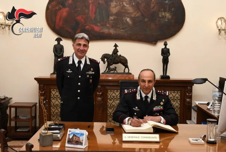Il Comandante Generale dell’Arma dei Carabinieri, Generale di Corpo d’Armata Luongo, in visita a Bari 2 foto 3