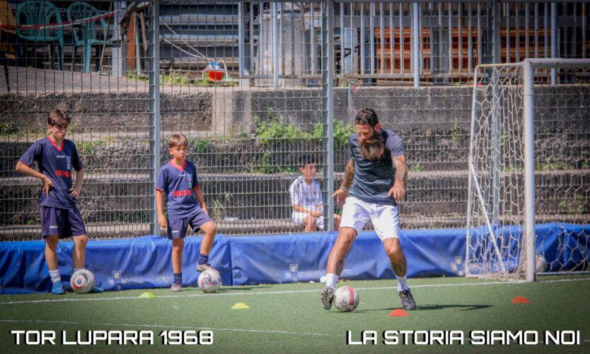 Fonte Nuova - Grande successo allo stadio comunale Domenico Mammoliti arriva Bomber Moscardelli e il suo staff Moscagol Footballclub 5 2N3A7751