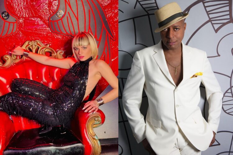 SERENA DE BARI FEAT. LEEE JOHN OF IMAGINATION - ECCO "ILLUSION" 2 foto serena leee