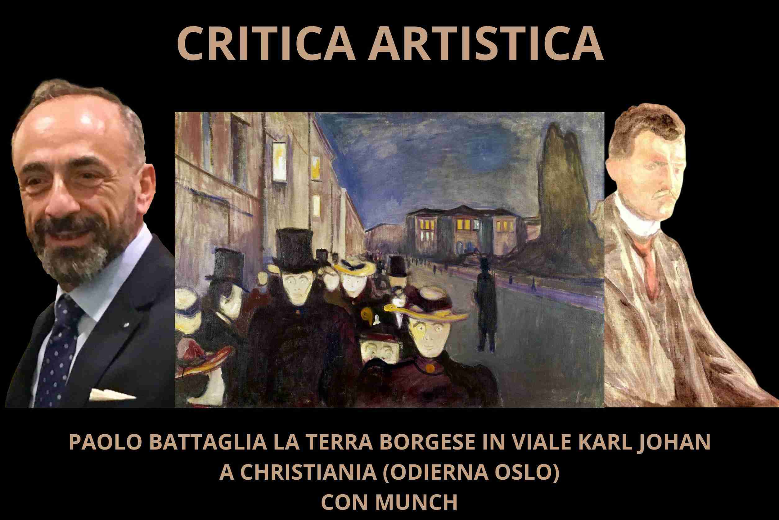 Il critico d'arte Paolo Battaglia La Terra Borgese fa luce su Munch