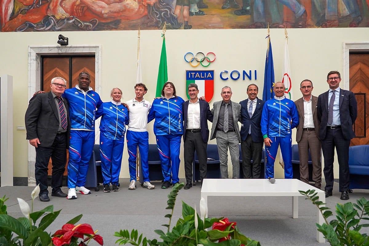 Atletica paralimpica: presentata a Roma la squadra azzurra per i Mondiali di Nuova Delhi Atletica paralimpica: presentata a Roma la squadra azzurra per i Mondiali di Nuova Delhi