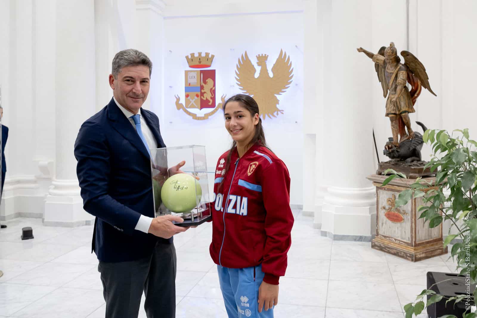 Il Capo della Polizia riceve le Fiamme oro al Viminale Il Capo della Polizia riceve le Fiamme oro al Viminale