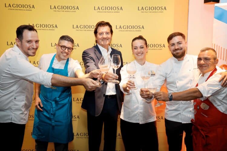 Giancarlo Moretti Polegato e maestri pizzaioli