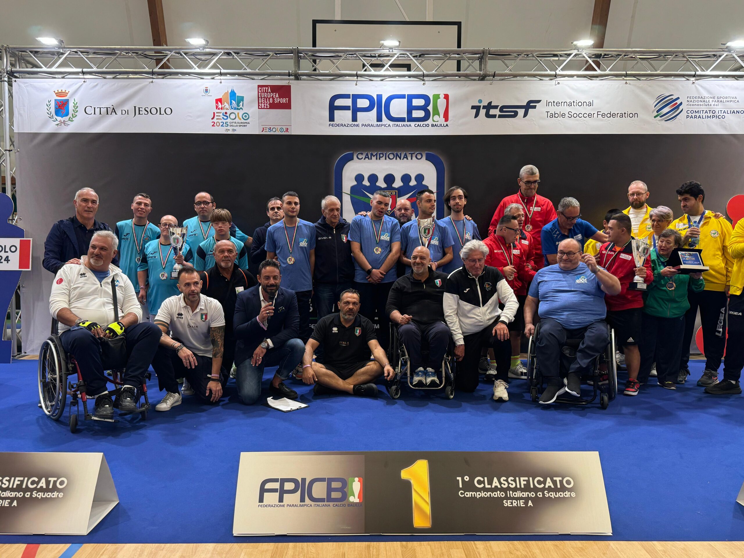 Jesolo torna capitale del calcio balilla paralimpico: il 13 e 14 settembre il Campionato Italiano a squadre Jesolo torna capitale del calcio balilla paralimpico: il 13 e 14 settembre il Campionato Italiano a squadre