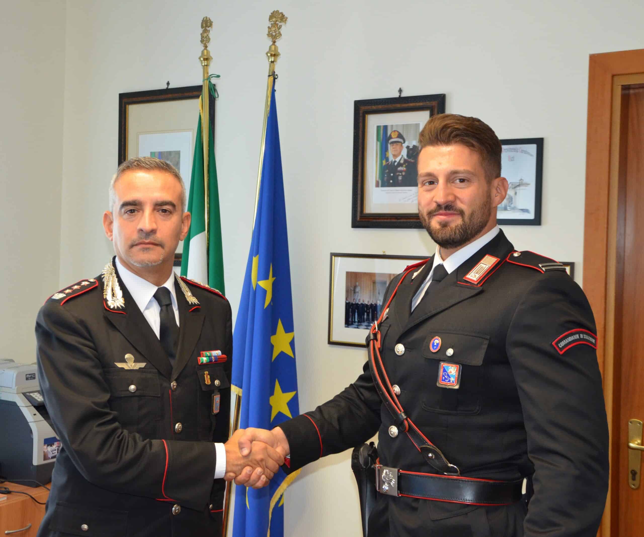 STIMIGLIANO: IL MARESCIALLO ORDINARIO FRANCESCO CARAVELLA È IL NUOVO COMANDANTE DELLA STAZIONE CARABINIERI STIMIGLIANO: IL MARESCIALLO ORDINARIO FRANCESCO CARAVELLA È IL NUOVO COMANDANTE DELLA STAZIONE CARABINIERI