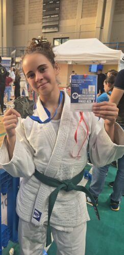 Podio per Nicole Piccinini Vertical Warrior - Trofeo Italia Esordienti B settore Judo 2 Nicole Piccinini