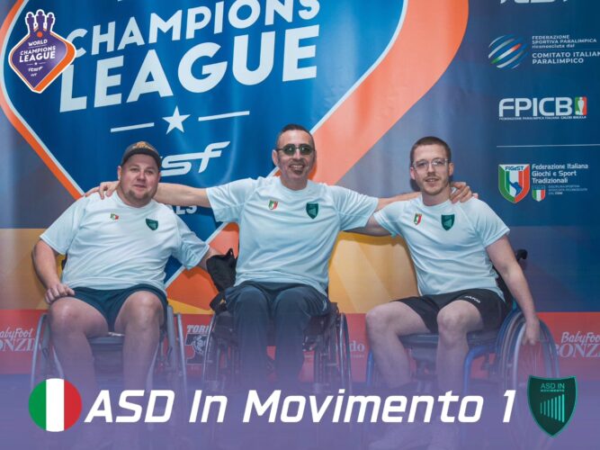 La World Champions League di calcio balilla di Messina regala emozioni 1 Wheelchair asd in movimento 1
