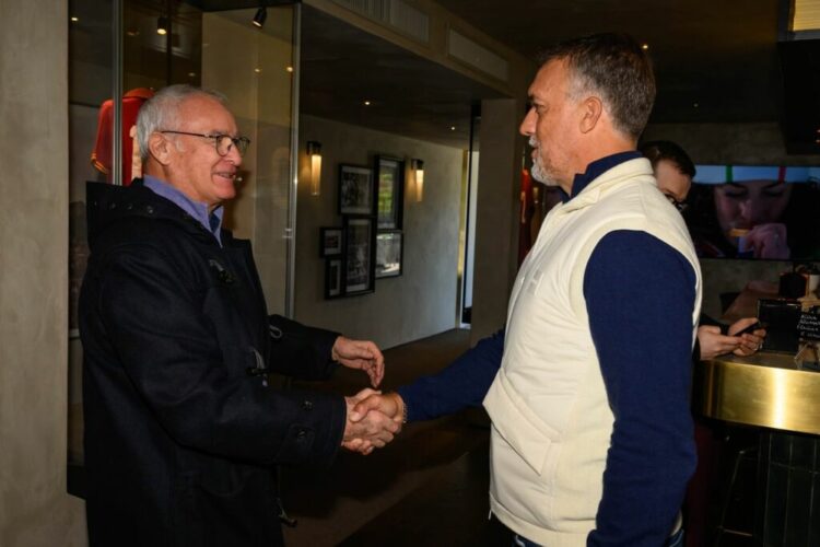 Batistuta in visita alla Roma: il Re Leone è tornato a Trigoria 1 batistuta ranieri 1024x683 1