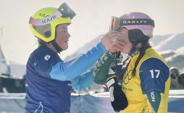 Michela Moioli non scende mai dal podio: bronzo nello snowboard cross Michela Moioli non scende mai dal podio: bronzo nello snowboard cross