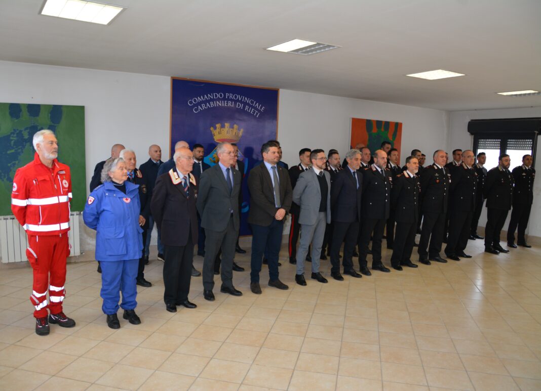 IL GENERALE DI DIVISIONE UGO CANTONI, COMANDANTE DELLA LEGIONE CARABINIERI “LAZIO”, IN VISITA AL COMANDO PROVINCIALE DI RIETI IL GENERALE DI DIVISIONE UGO CANTONI, COMANDANTE DELLA LEGIONE CARABINIERI “LAZIO”, IN VISITA AL COMANDO PROVINCIALE DI RIETI