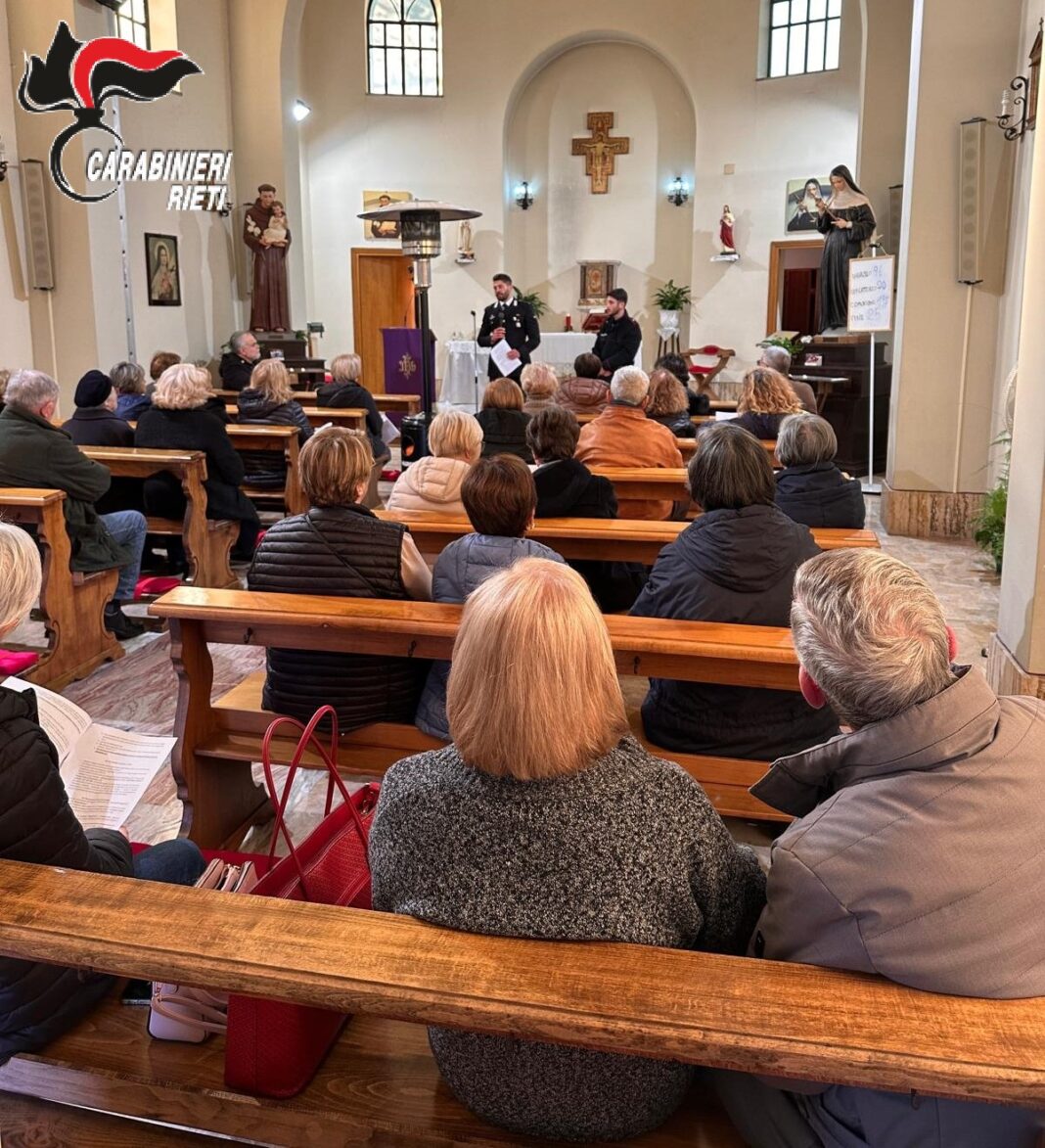 STIMIGLIANO – FORANO: CAMPAGNA CONTRO LE TRUFFE AGLI ANZIANI STIMIGLIANO – FORANO: CAMPAGNA CONTRO LE TRUFFE AGLI ANZIANI