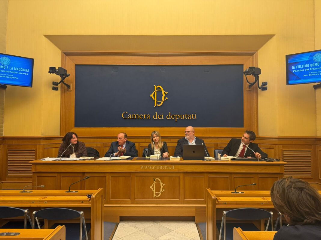 Intelligenza Artificiale e governance globale: alla Camera la presentazione del libro di Giovanni Spinapolice Intelligenza Artificiale e governance globale: alla Camera la presentazione del libro di Giovanni Spinapolice