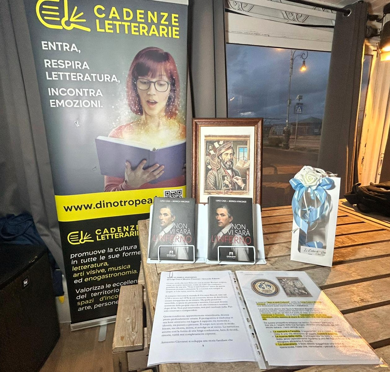 Cadenze Letterarie cresce: tra libro, arte e musica il territorio costruisce cultura