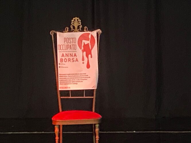 “Avevo gli occhi belli”: a teatro contro la violenza sulle donne 3 posto occupato