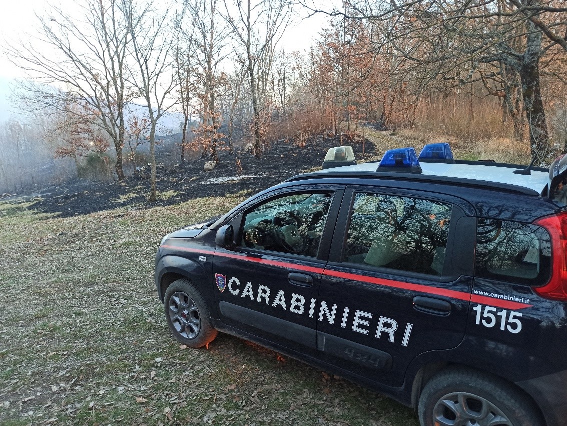 CANTALICE: ESEGUITO ORDINE DI CARCERAZIONE PER INCENDIO BOSCHIVO DOLOSO CANTALICE: ESEGUITO ORDINE DI CARCERAZIONE PER INCENDIO BOSCHIVO DOLOSO