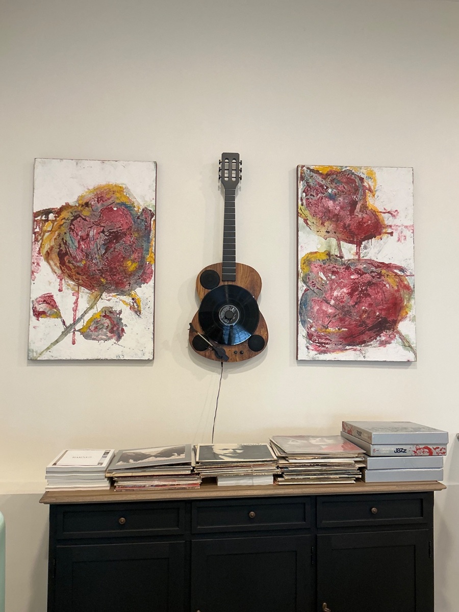 Le opere di Giusy Lauriole a BANES Roma photo credits Rome Exclusive Magazine