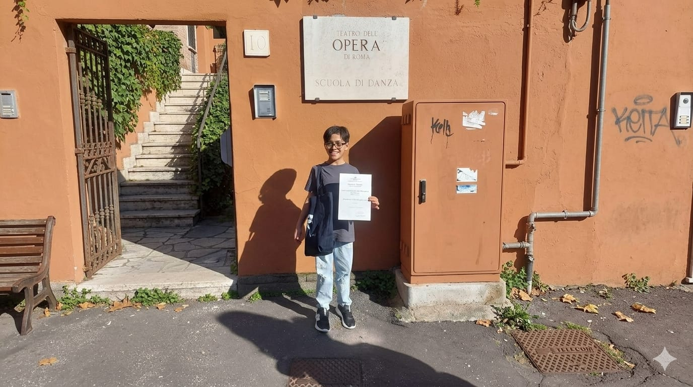 Fiumicino. Danza, Leonardo Troncanetti ammesso al Teatro dell’Opera di Roma Fiumicino. Danza, Leonardo Troncanetti ammesso al Teatro dell’Opera di Roma