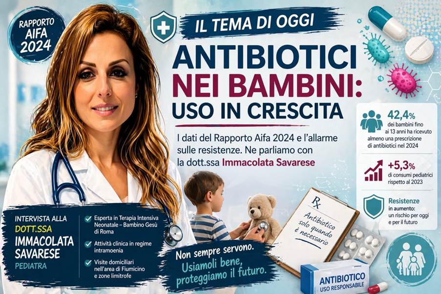 Antibiotici nei bambini, uso in crescita: “Non sempre servono” Antibiotici nei bambini, uso in crescita: “Non sempre servono”