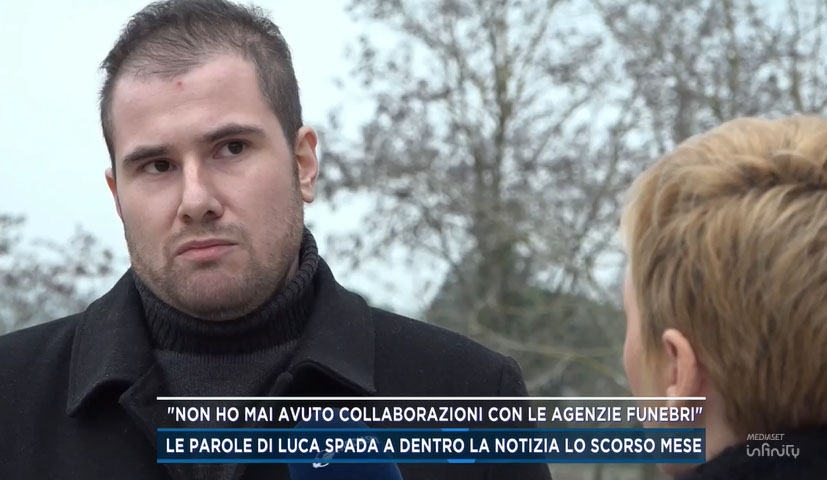 Quando Luca Spada diceva: “Non collaboro con nessuna agenzia funebre”. L’inchiesta? “Assurdità” Quando Luca Spada diceva: “Non collaboro con nessuna agenzia funebre”. L’inchiesta? “Assurdità”