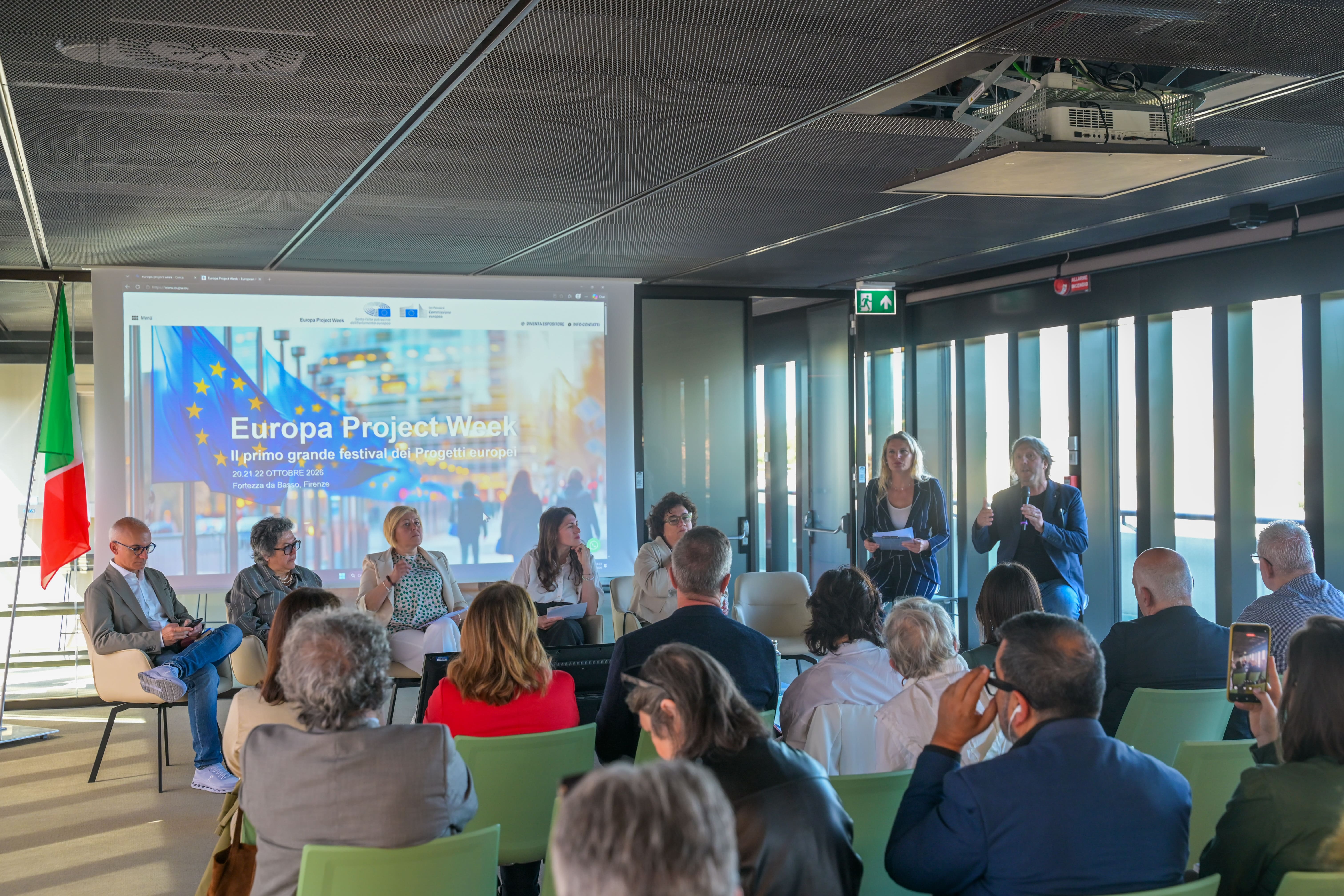 Europa Project Week nasce con un obiettivo chiaro: posizionare la Toscana e Firenze, per tre giorni, come capitale dei progetti europei e della nuova narrazione dellโEuropa Europa Project Week nasce con un obiettivo chiaro: posizionare la Toscana e Firenze, per tre giorni, come capitale dei progetti europei e della nuova narrazione dellโEuropa
