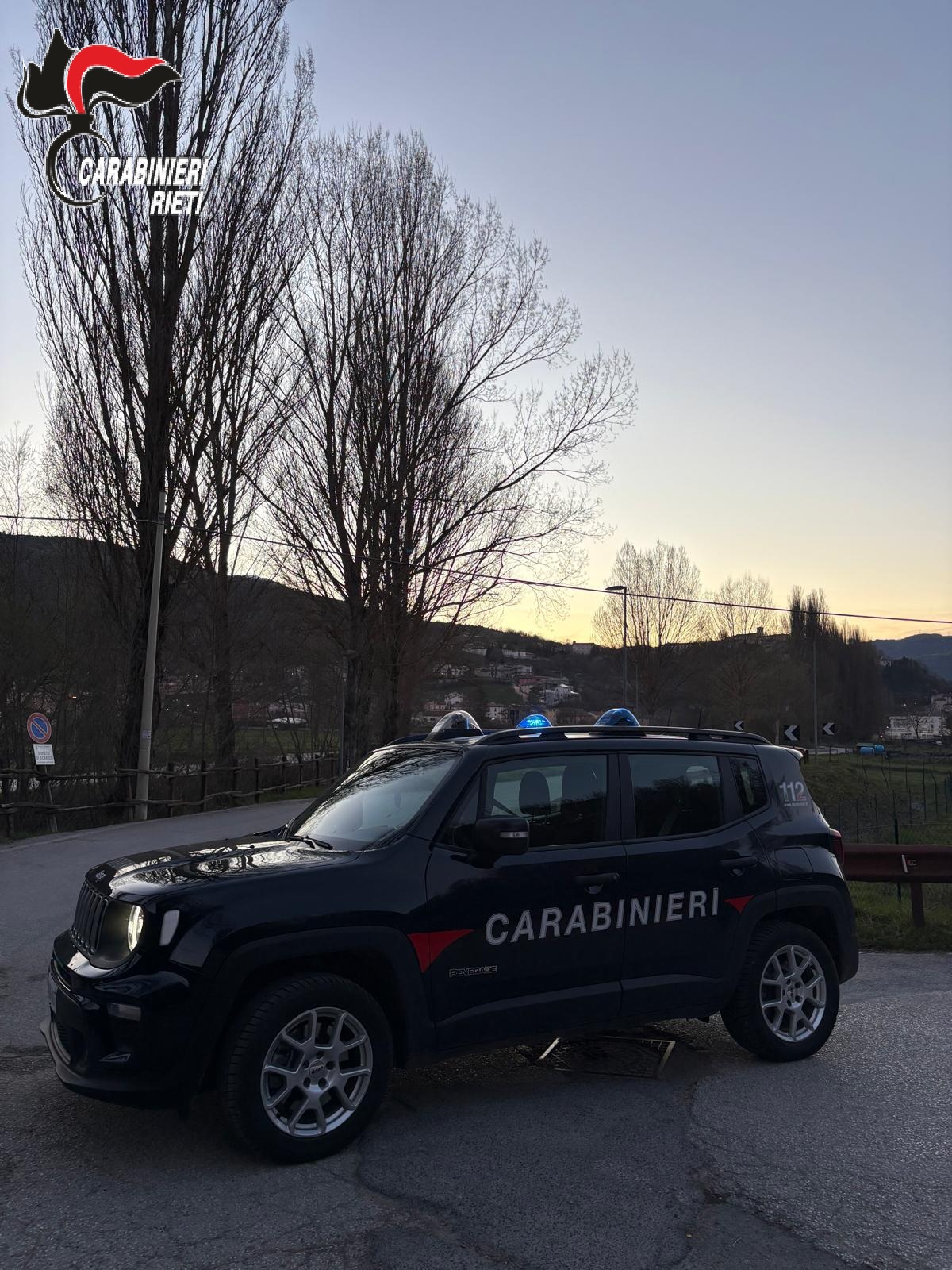 BORBONA: SOTTOPOSTO AI DOMICILIARI MA ASSENTE AI CONTROLLI: DENUNCIATO DAI CARABINIERI BORBONA: SOTTOPOSTO AI DOMICILIARI MA ASSENTE AI CONTROLLI: DENUNCIATO DAI CARABINIERI