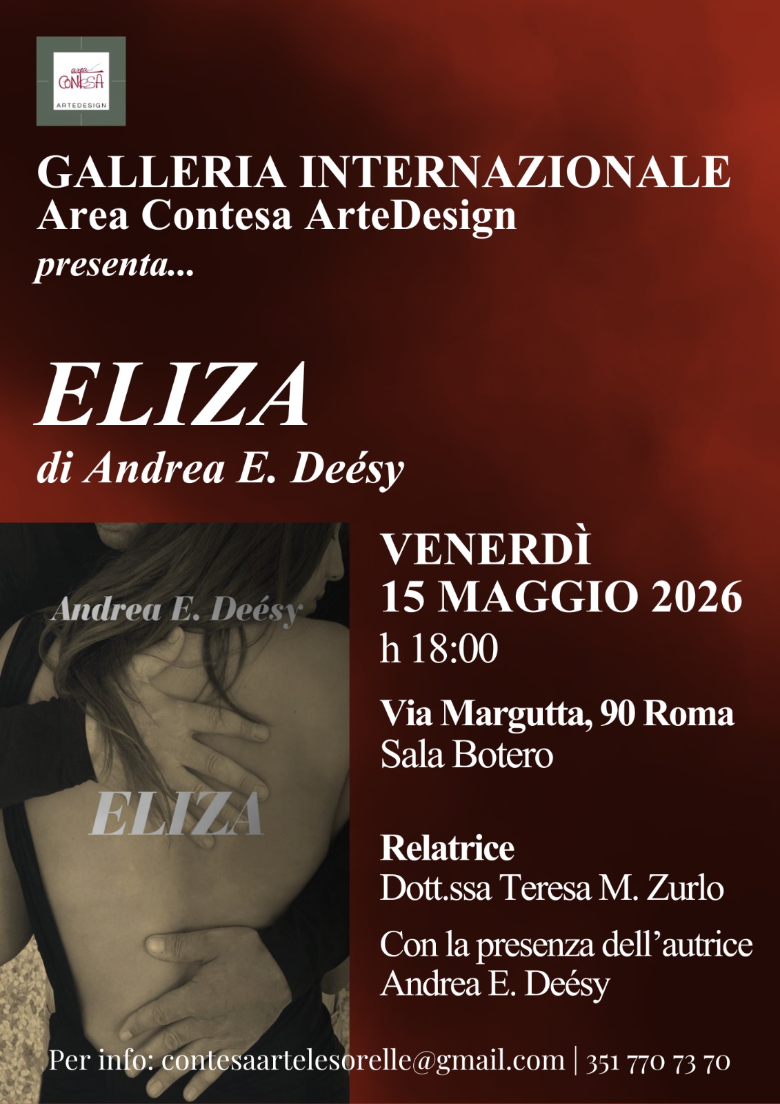 Roma. Arte porta pubblico a Via Margutta con la doppia serata tra mostra e libro 1 WhatsApp Image 2026 05 12 at 16.05.36