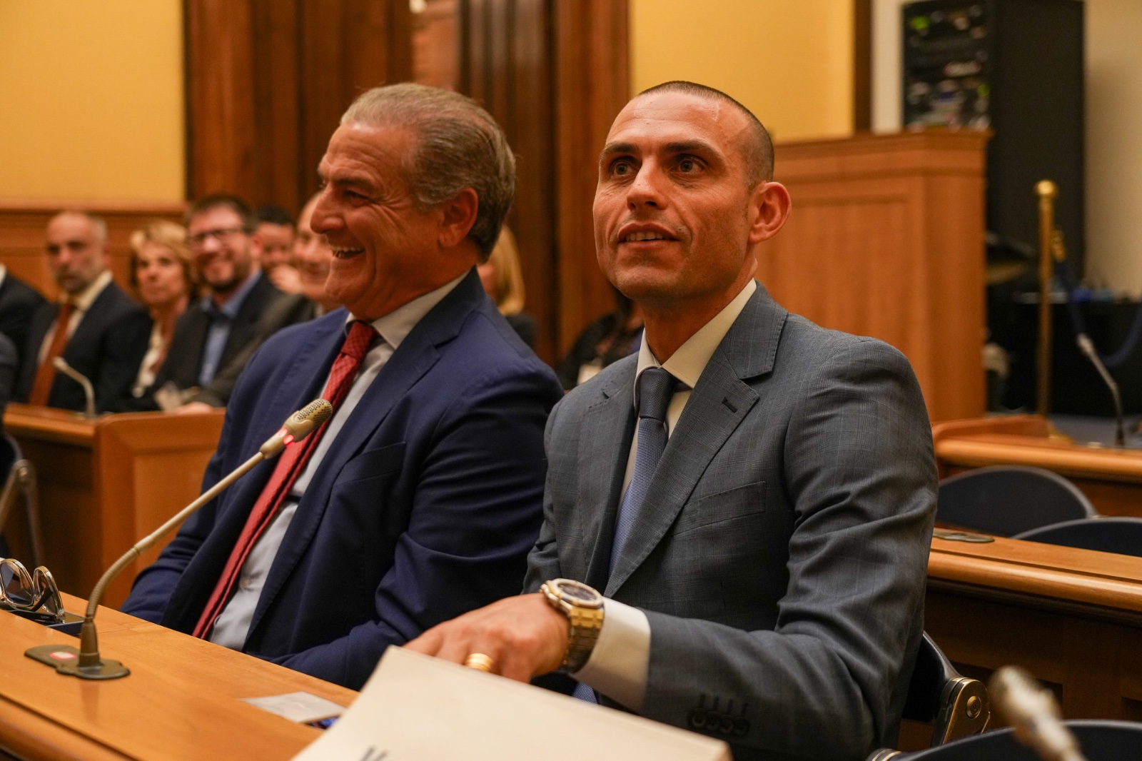 La presentazione nella sala stampa della Camera dei Deputati La presentazione nella sala stampa della Camera dei Deputati