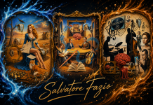 Roma: “Salvatore Fazio e il surrealismo umano di Cadenze Letterarie: arte, musica e simbolismo tra Alice e La Grooveria” Maestro Salvatore Fazio, la Trilogia: Cadenze Letterarie, La Grooveria ed Alice