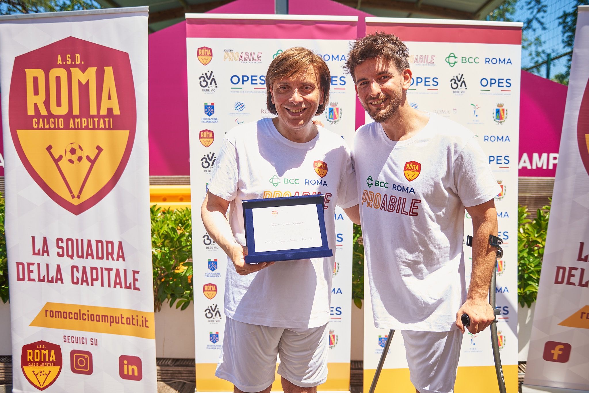Grande successo a Roma per la partita del cuore, in campo tanti vip per diffondere la cultura della proabilità.