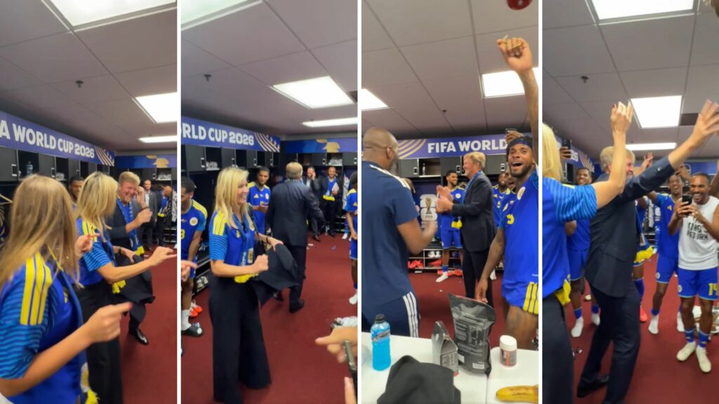 Mondiali, il Curaçao ottiene il suo primo storico punto: negli spogliatoi il re e la regina ballano con la squadra Mondiali, il Curaçao ottiene il suo primo storico punto: negli spogliatoi il re e la regina ballano con la squadra