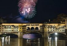 San Giocanni illumina Firenze