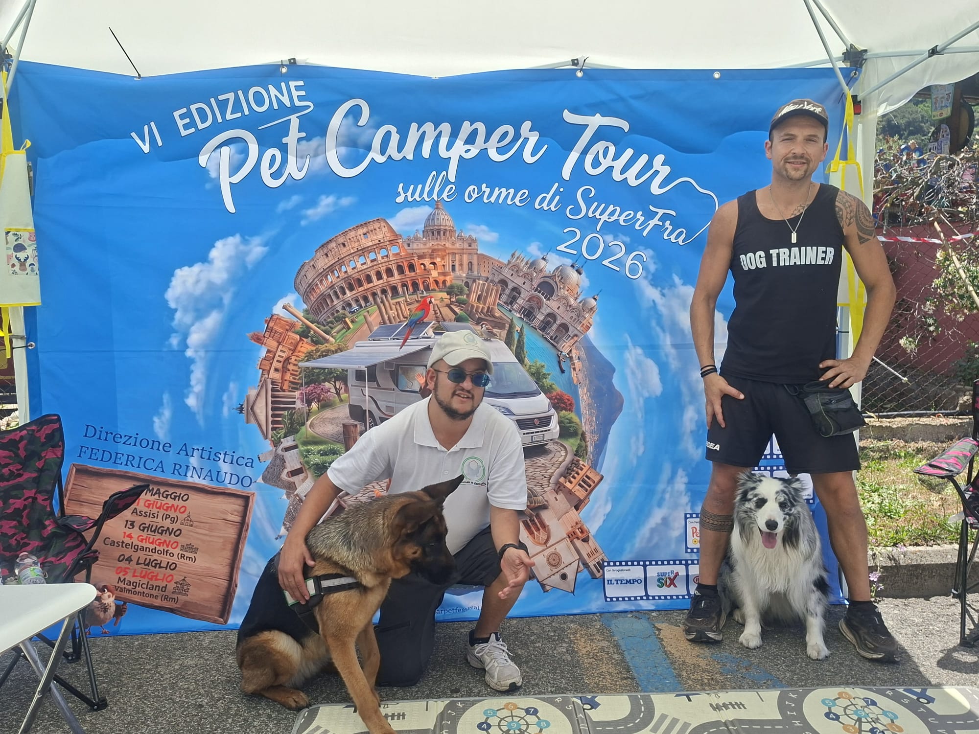 Al Magicland il Pet Camper Tour, con Polizia, Carabinieri, Anas. Parti in vacanza con i tuoi animali? Al Magicland il Pet Camper Tour, con Polizia, Carabinieri, Anas. Esperti, ospiti e giochi a prova di zampa